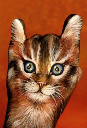فن الرسم على اليدين "Hand Art"